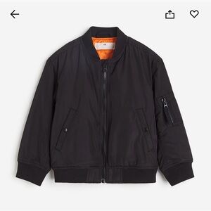 Oversized H&M Bomber Jacket NWOT (1.5- 2 years)